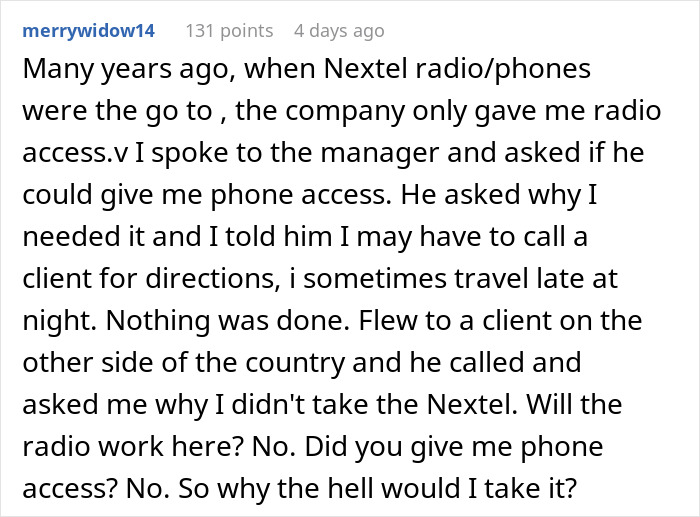 Employee Goes On Vacation And Doesn&rsquo;t Take The Company Phone As Told, It Costs The Company $6K