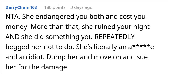 &ldquo;I Told Her To Never Do It Again&rdquo;: Woman Gets Dumped Over A &ldquo;Little Mistake&rdquo; On The Road