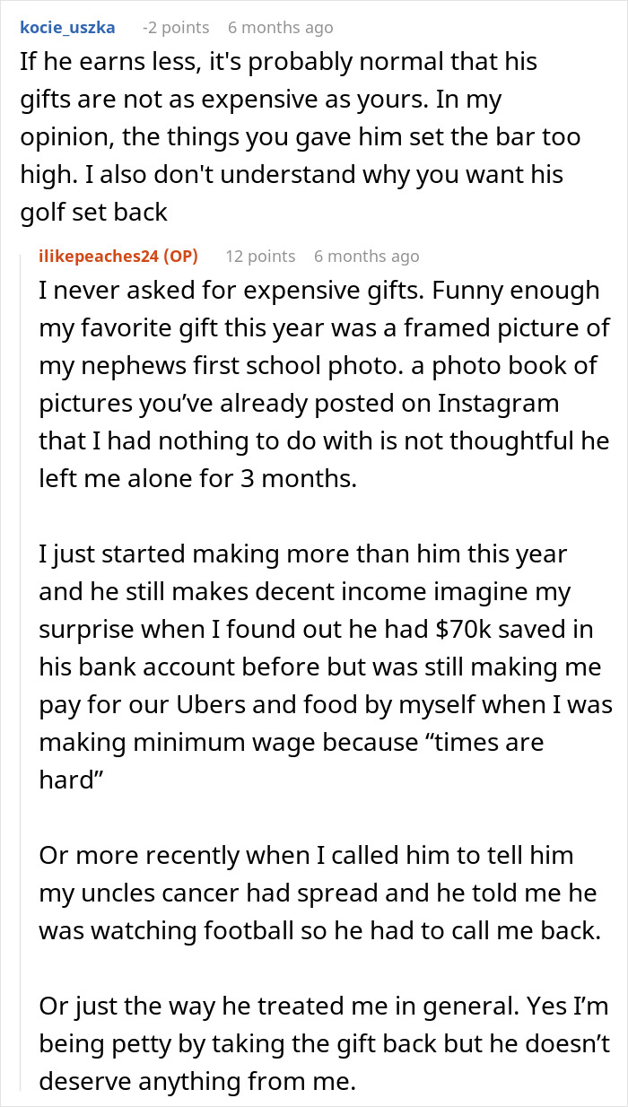 “Next-Level Douchery”: An Awful Birthday Gift From Boyfriend Ruins A 4-Year Relationship “Next-Level Douchery”: An Awful Birthday Gift From Boyfriend Ruins A 4-Year Relationship