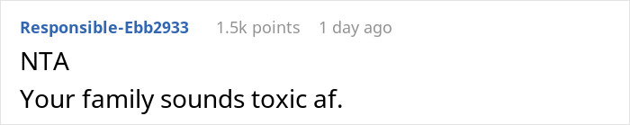 &ldquo;I Thought It Was A Joke&rdquo;: Guy Can&rsquo;t Believe His Family Would Insult Disabled Wife Sleeping Upstairs