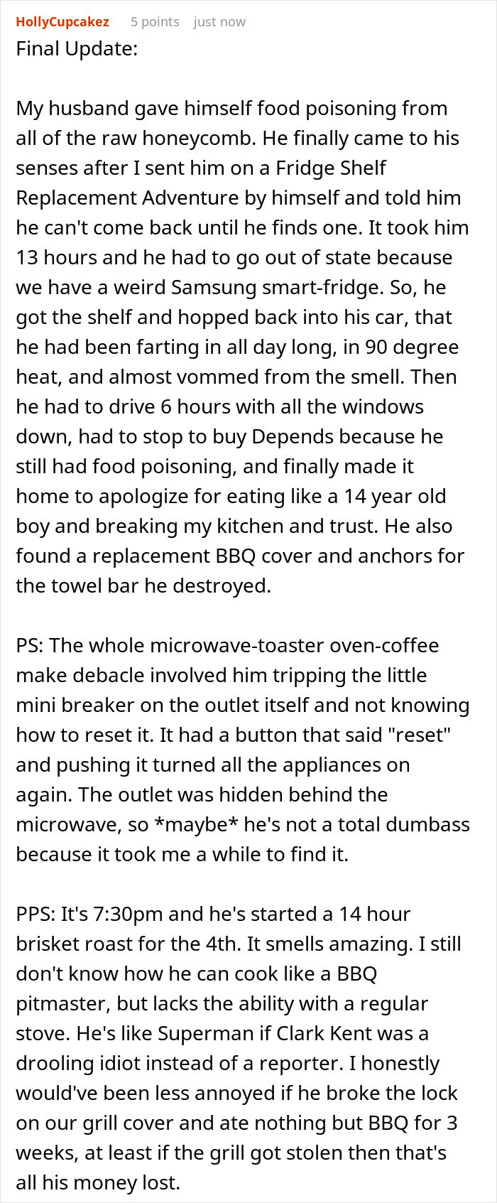 Woman Leaves Husband For 3 Weeks, Comes Back To Series Of Unfortunate Events Woman Leaves Husband For 3 Weeks, Comes Back To Series Of Unfortunate Events