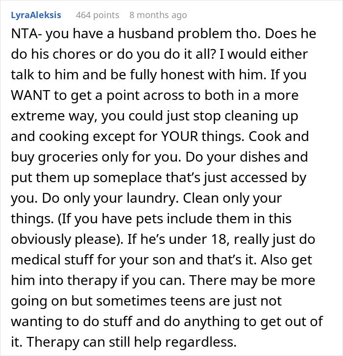 Woman Uses Weaponized Incompetence To Give Her Son A Taste Of His Own Medicine