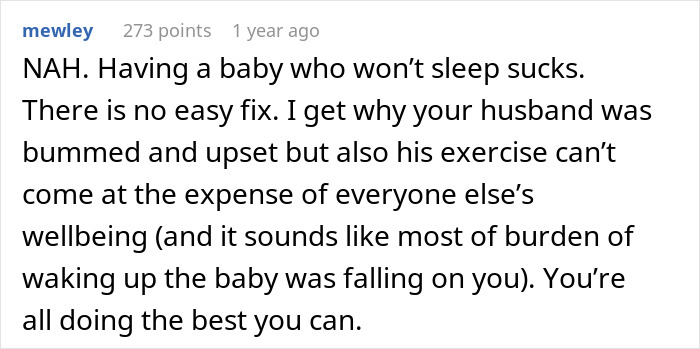 Wife Has Enough Of Hubby Waking Baby At 5AM Due To Workouts And Leaving Her To Deal With Cranky Kid