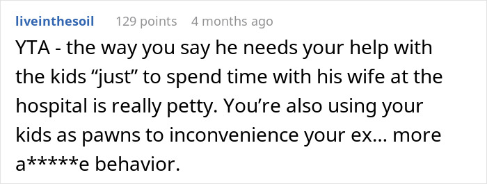 Mom Refuses To Take Her Kids During Ex&rsquo;s Week Because Of His Wife&rsquo;s Emergency, Gets A Reality Check