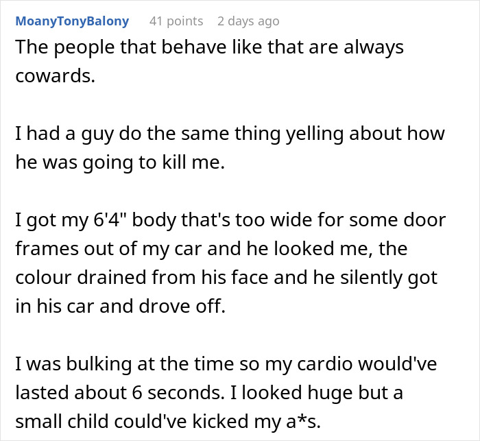 Aggressive Jerk Driver Turns Into A &ldquo;Frightened Rabbit&rdquo; After Their Threat To Beat Up A Woman Backfires