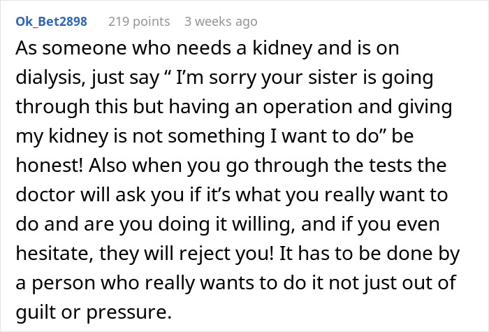 Guy Decides Not To Give Up A Kidney For Best Friend&rsquo;s Sister As She Intentionally Disrespects Him