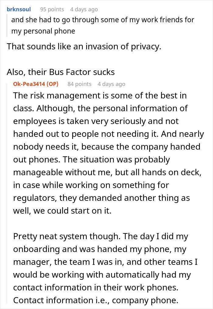 Employee Goes On Vacation And Doesn&rsquo;t Take The Company Phone As Told, It Costs The Company $6K