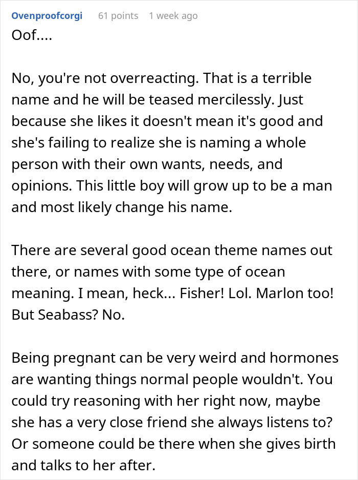 “I Thought She Was Joking”: Woman Begs Sister To Rethink The Name She Chose For Her Son “I Thought She Was Joking”: Woman Begs Sister To Rethink The Name She Chose For Her Son