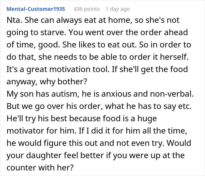 Dad Takes Hungry 15YO To Fast Food Place, Tells Her To Order Her Food, She Can’t Do It Dad Takes Hungry 15YO To Fast Food Place, Tells Her To Order Her Food, She Can’t Do It