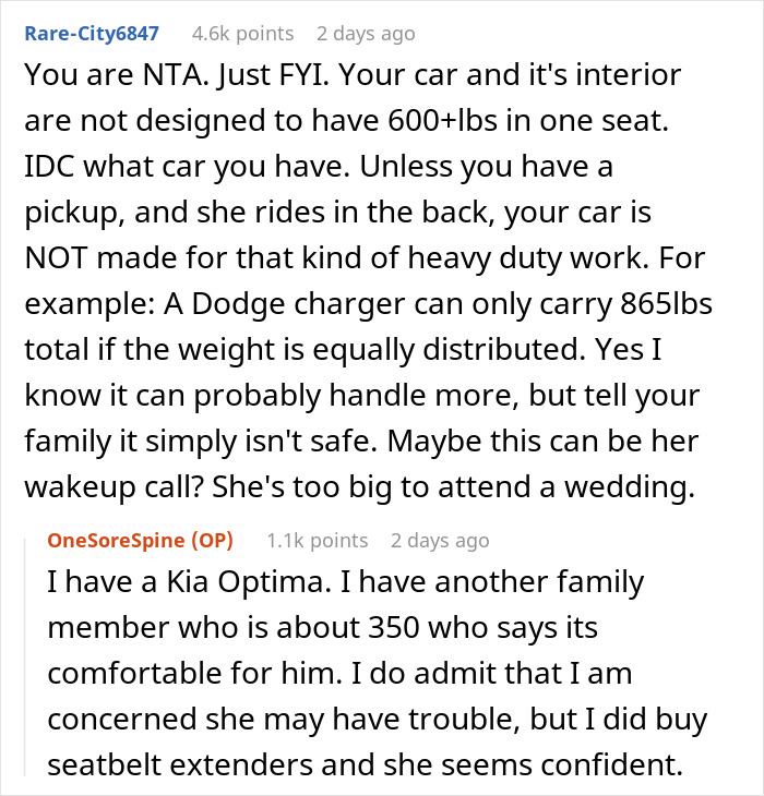 “Am I The Jerk For Refusing To Push My Obese Cousin Around In A Wheelchair For A Day?” “Am I The Jerk For Refusing To Push My Obese Cousin Around In A Wheelchair For A Day?”