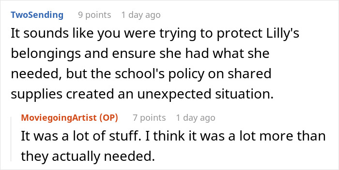 “I Basically Wrote Her Name On Everything To Prevent Theft”: Daughter Shamed, Mom Calls Teacher “I Basically Wrote Her Name On Everything To Prevent Theft”: Daughter Shamed, Mom Calls Teacher