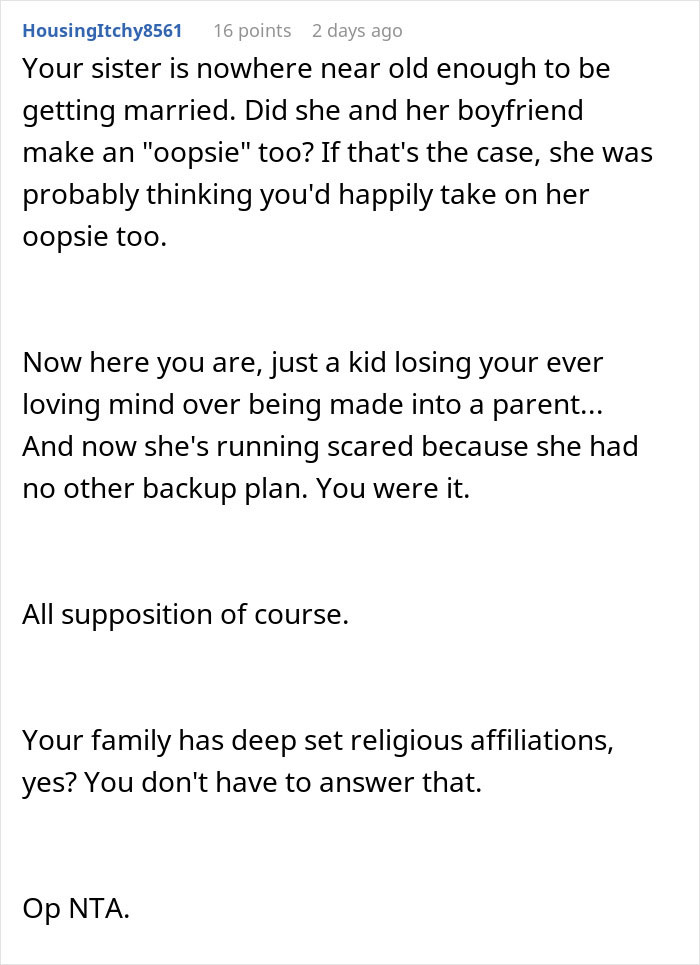 Teen Refuses To Raise Newborn Twin Brothers After Parents Had An &ldquo;Oopsie&rdquo;