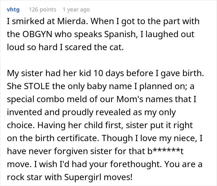 Woman Gives Friend A Fake Baby Name, They Steal It And Find Out The Hard Way What It Means Woman Gives Friend A Fake Baby Name, They Steal It And Find Out The Hard Way What It Means