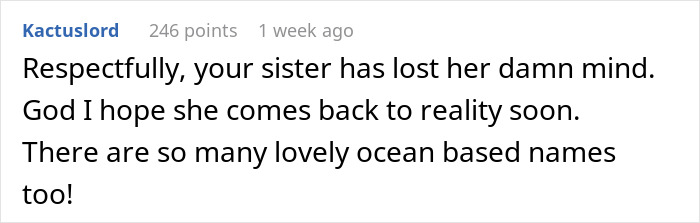 “I Thought She Was Joking”: Woman Begs Sister To Rethink The Name She Chose For Her Son “I Thought She Was Joking”: Woman Begs Sister To Rethink The Name She Chose For Her Son