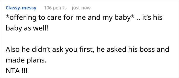 Pregnant Woman Is Asked To Be A Stay-At-Home Mom By Her BF, She Can't Hold Back Laughter Pregnant Woman Is Asked To Be A Stay-At-Home Mom By Her BF, She Can't Hold Back Laughter