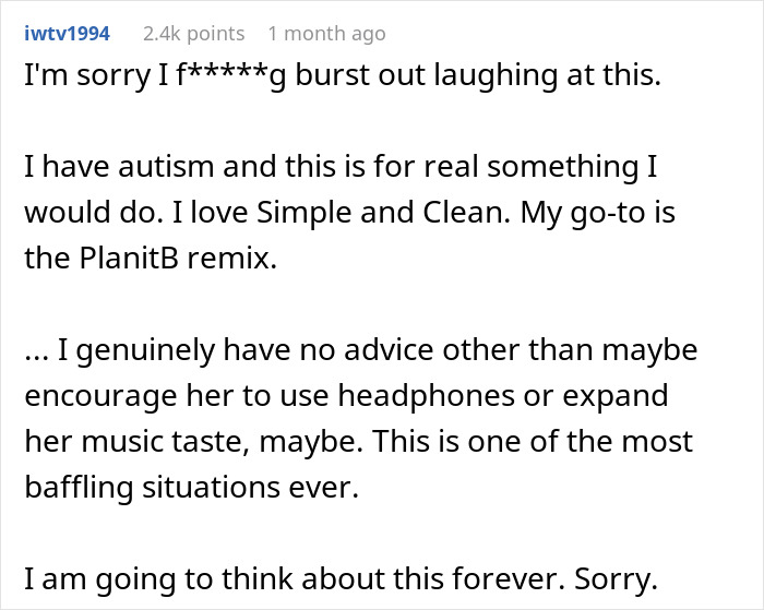 "This Is Dysfunctional, Right?": BF Considers Ending Relationship Over GF's Obsession With One Song