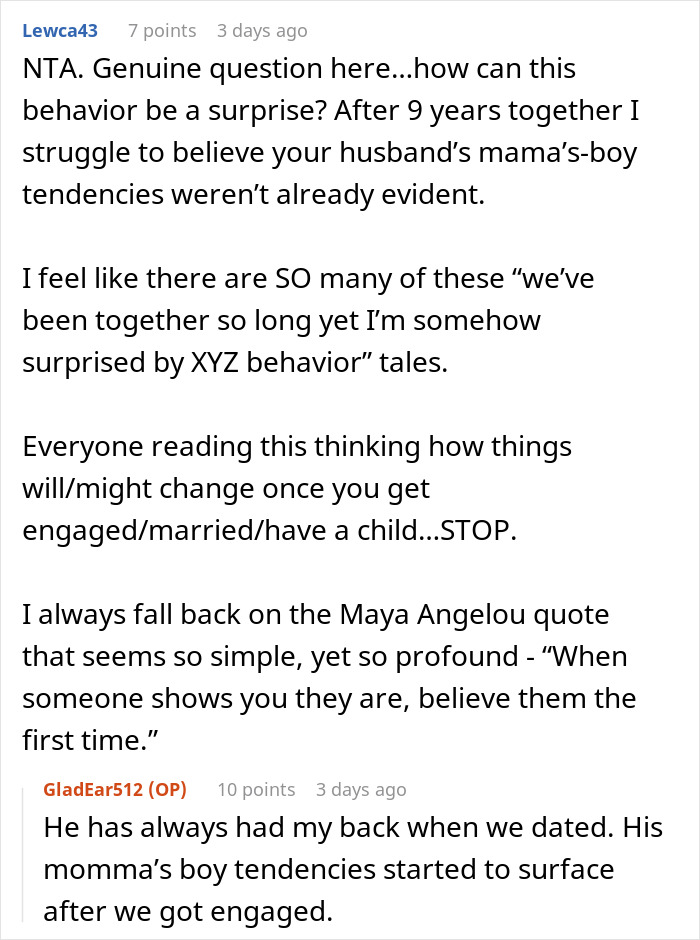 Man Sides With His Mom Instead Of Wife On Their Daughter’s Future Name, Wife Won’t Stand For It Man Sides With His Mom Instead Of Wife On Their Daughter’s Future Name, Wife Won’t Stand For It