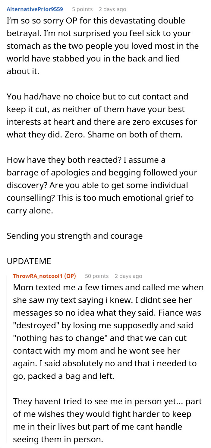 “Two Of The Most Disgusting Humans”: Woman Finds Out Her Little Brother Is Her Fiancé’s Son “Two Of The Most Disgusting Humans”: Woman Finds Out Her Little Brother Is Her Fiancé’s Son