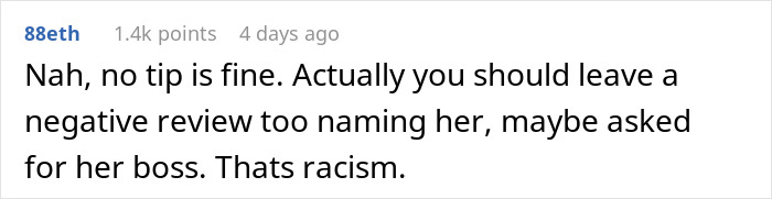 Restaurant Customer Leaves Zero Tip After Accidentally Overhearing What Waitress Said About Her