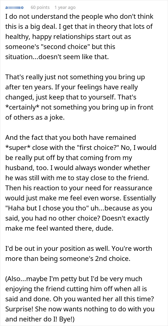 Wife Files For Divorce Soon After Husband Admits She Was A Backup Plan, Husband Cries &lsquo;Poor Me&rsquo;