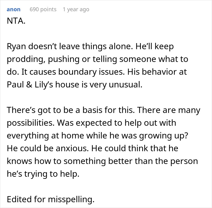 Guy Removed From Dinner Party For Babying And "Helping" Blind Woman Far Too Much