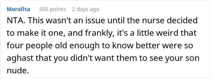 Man Tells Everyone To Leave So 9YO Son Could Dress Up, Gets Called Out By Nurse And Ex-Wife Man Tells Everyone To Leave So 9YO Son Could Dress Up, Gets Called Out By Nurse And Ex-Wife