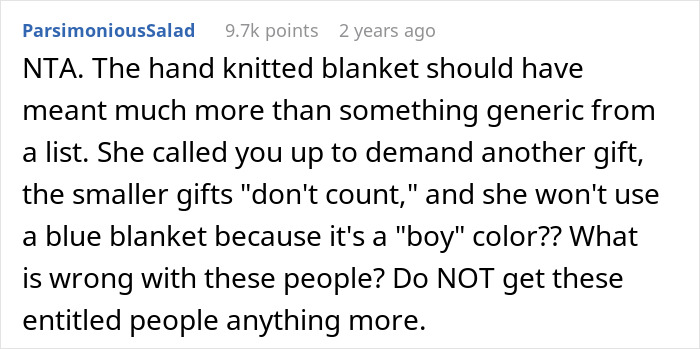 &ldquo;His Wife Said Those Didn&rsquo;t Count&rdquo;: SIL Refuses A Handmade Gift, Demands A New One Instead