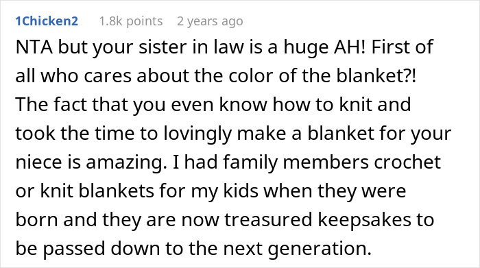 &ldquo;His Wife Said Those Didn&rsquo;t Count&rdquo;: SIL Refuses A Handmade Gift, Demands A New One Instead