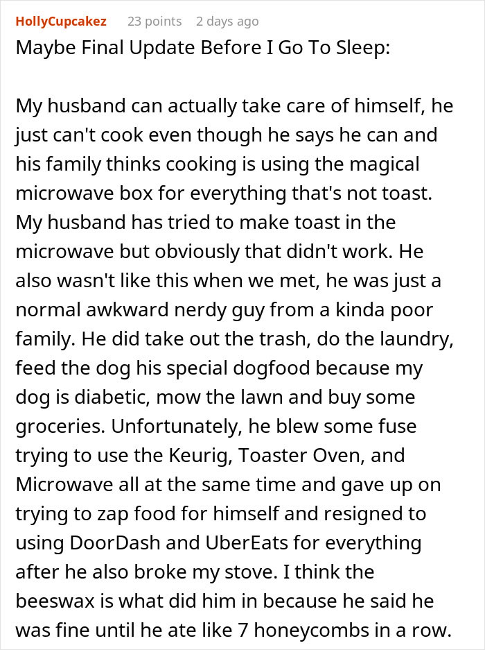 Woman Leaves Husband For 3 Weeks, Comes Back To Series Of Unfortunate Events Woman Leaves Husband For 3 Weeks, Comes Back To Series Of Unfortunate Events