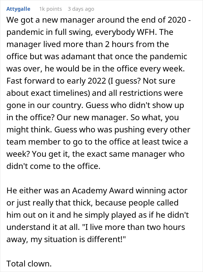 &ldquo;Lead By Example&rdquo;: CEO Forced To Backtrack His Return-To-Office Policy After Malicious Compliance