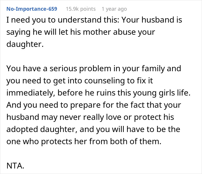 Mom Is Appalled To Learn MIL Filled 8YO Son's Head With Hate Towards Adopted 5YO Sister