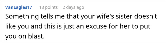 &ldquo;AITAH For Serving My Wife Less Food Than Me And Our Guests?&rdquo;