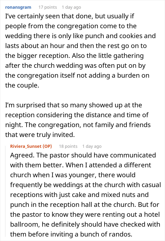 Bride Watches In Horror As 50 Strangers Wreck Her Wedding Buffet After Being Invited By The Pastor Bride Watches In Horror As 50 Strangers Wreck Her Wedding Buffet After Being Invited By The Pastor