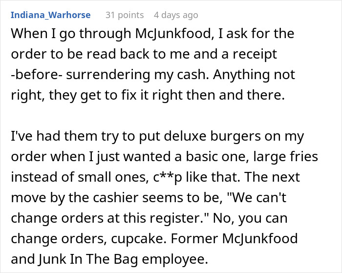 Customer&rsquo;s Malicious Compliance Highlights Fast-Food Chain&rsquo;s Ridiculous Policy, Forces Refund