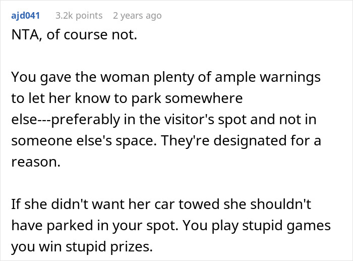 Woman Repeatedly Takes Pre-Paid Parking Spot, Faces Trouble When Owner Gets Her Car Towed Woman Repeatedly Takes Pre-Paid Parking Spot, Faces Trouble When Owner Gets Her Car Towed