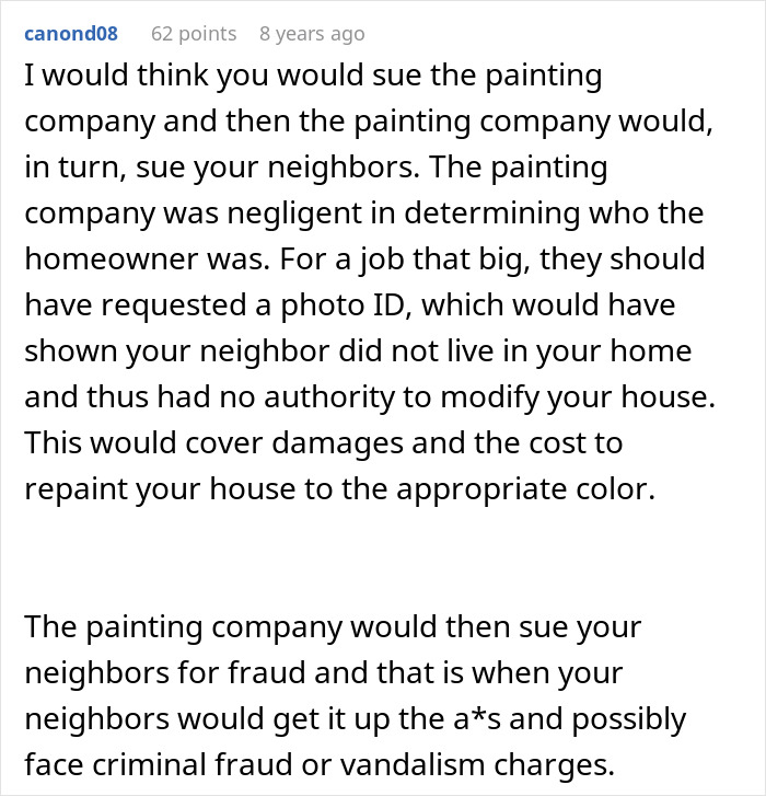 &ldquo;Called The Police On Me&rdquo;: Woman Shocked After Neighbors Paint Her House While She&rsquo;s Away