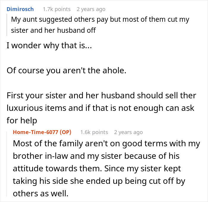 Woman Lets Husband Kick Her Teen Sister Out, Is Surprised When She Refuses To Pay For His Surgery