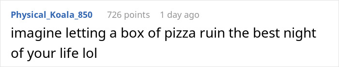 Bride Is Furious Guests Ordered Pizzas Because Her Family Ate Most Of The Food Bride Is Furious Guests Ordered Pizzas Because Her Family Ate Most Of The Food