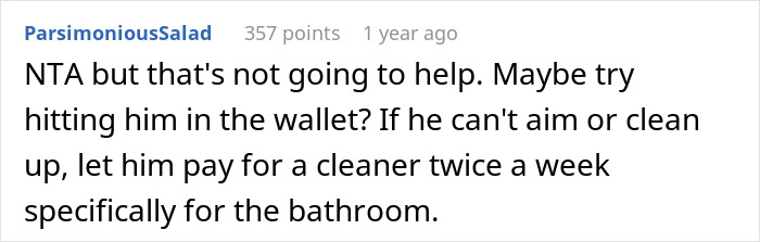 Man Repeatedly Messes Up The Toilet Without Consideration Of Roommate, She Plots A Lesson For Him Man Repeatedly Messes Up The Toilet Without Consideration Of Roommate, She Plots A Lesson For Him