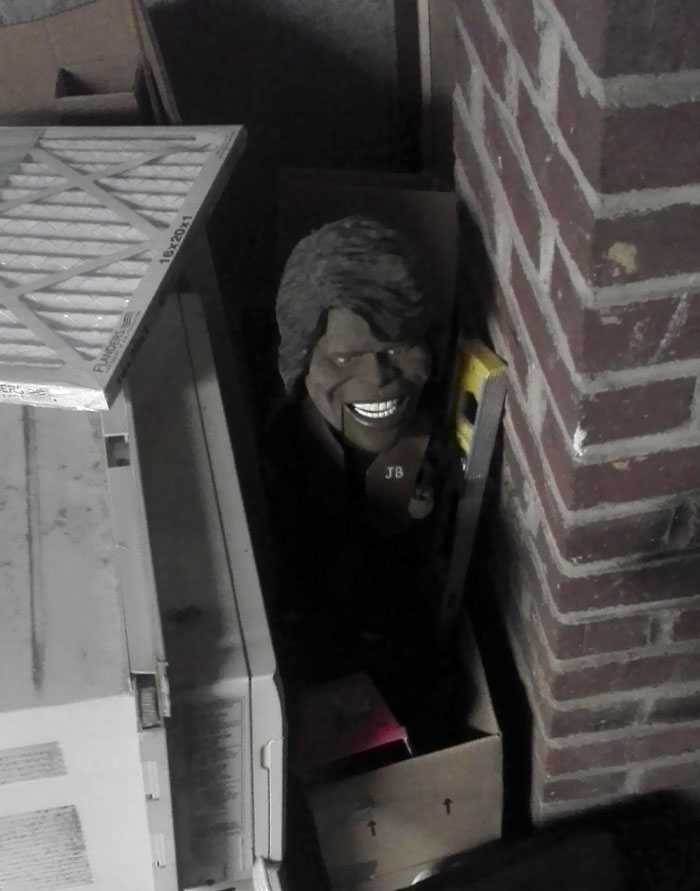 So I Found A Wooden Figure Of James Brown In My Basement