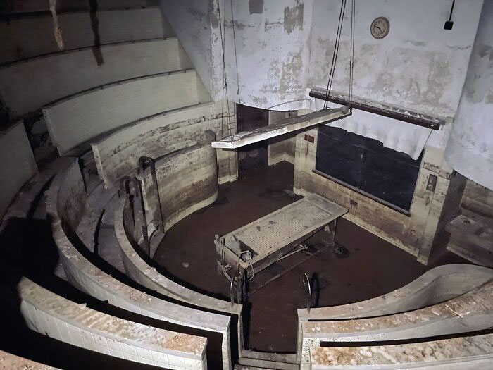 New Orleans Charity Hospital Basement