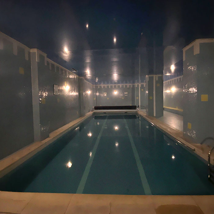 The Pool In The Basement Of My Apartment Building