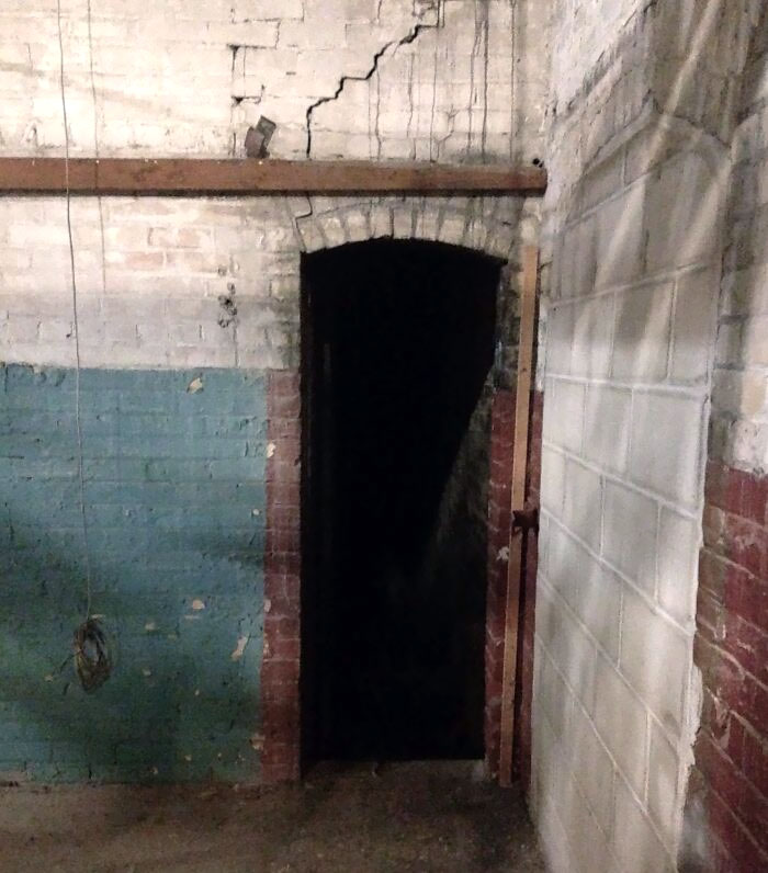 The Door In The Basement Of A 19th-Century Building That Goes Deeper