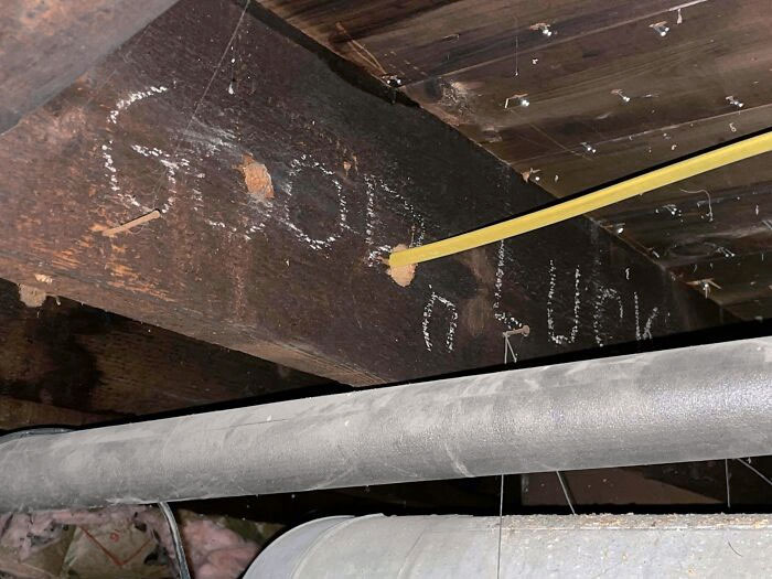 Found A Creepy Message In Basement