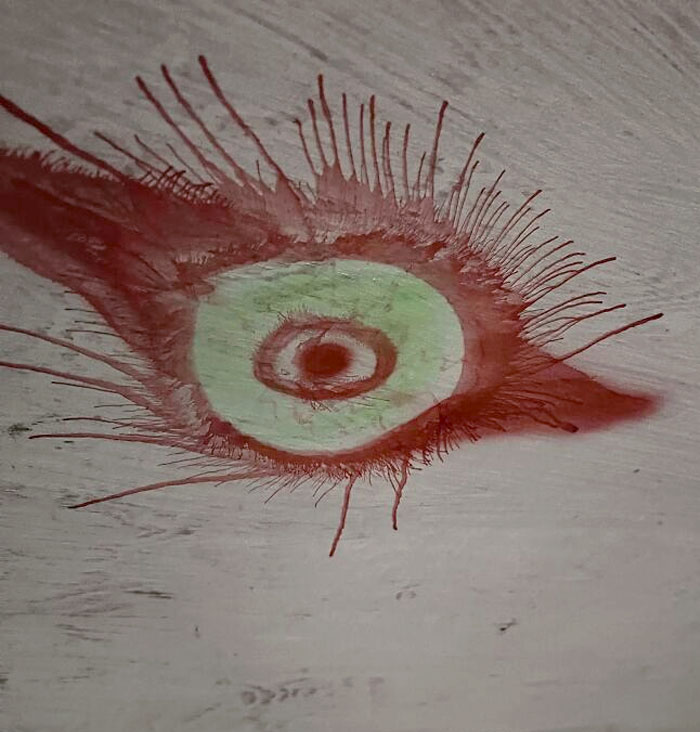 I Found This Symbol In The Basement Of A House We Were Looking To Buy. Any Idea What It Means?