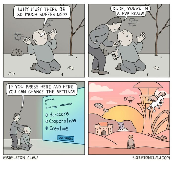 Slightly Dark And Amusing: 20 New Comics By Skeleton Claw