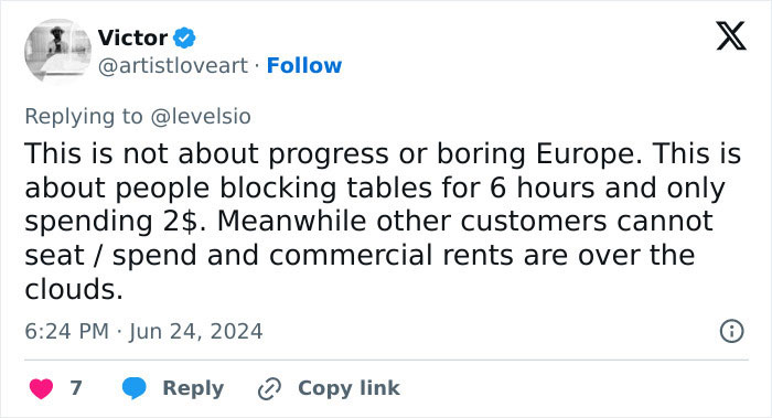 American Can&rsquo;t Understand Why European Cafes Are Banning Laptops, Gets A Reality Check