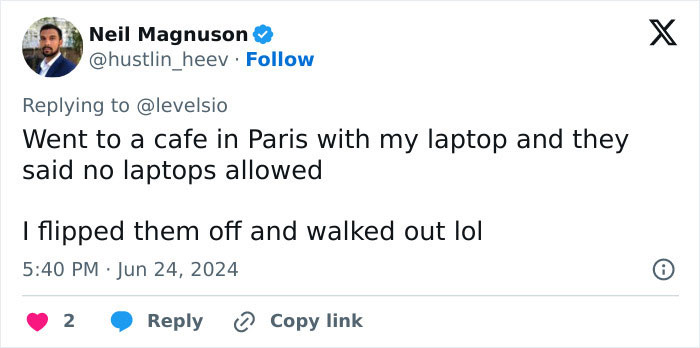 American Can&rsquo;t Understand Why European Cafes Are Banning Laptops, Gets A Reality Check