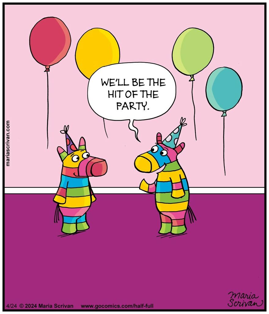 53 New Comics Featuring Absurd Humor And Funny Situations By Maria Scrivan