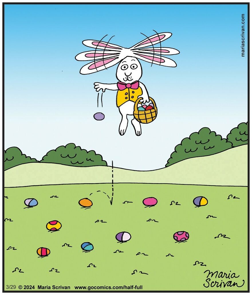 53 New Comics Featuring Absurd Humor And Funny Situations By Maria Scrivan